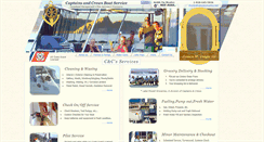 Desktop Screenshot of captainsandcrews.com
